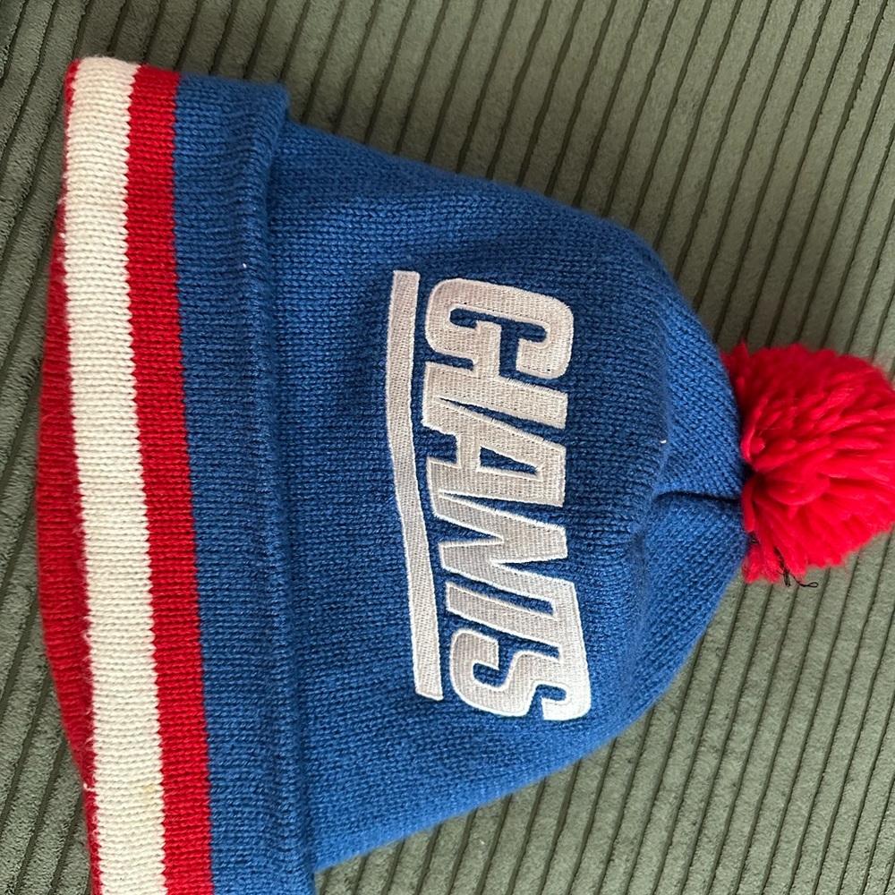 Mitchell & Ness Blue and Red Giants Beanie